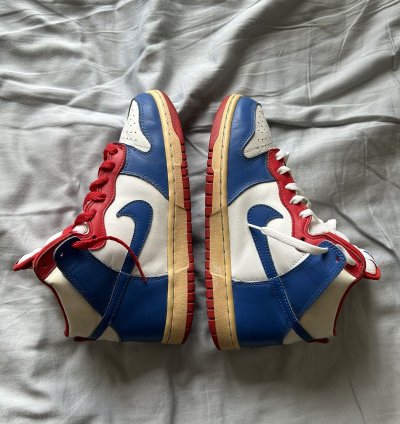 2003 Nike Dunk High Sb Red Blue