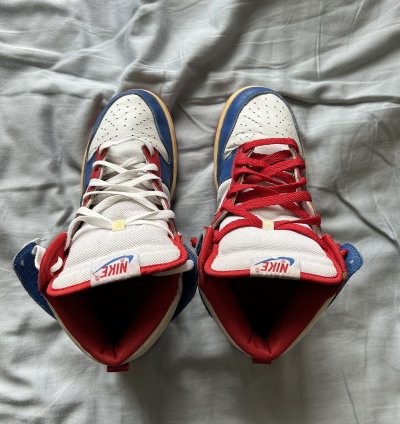 2003 Nike Dunk High Sb Red Blue