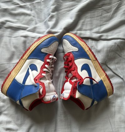 2003 Nike Dunk High Sb Red Blue