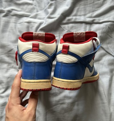 2003 Nike Dunk High Sb Red Blue