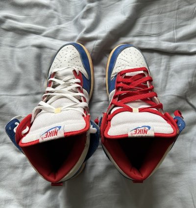 2003 Nike Dunk High Sb Red Blue