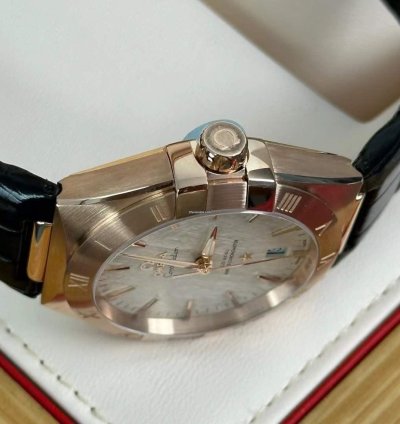 Omega Constellation Rose Gold Automatic Watch 39mm Constellation
