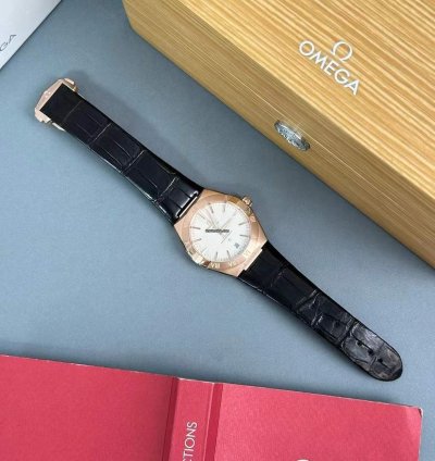 Omega Constellation Rose Gold Automatic Watch 39mm Constellation