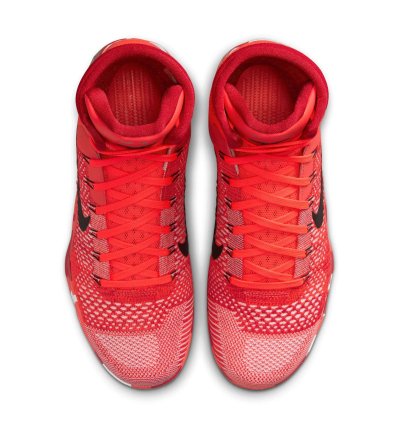 Nike Kobe Ix Elite Protro High Bright Crimson Blk-wht Sz 5m