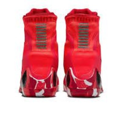 Nike Kobe Ix Elite Protro High Bright Crimson Blk-wht Sz 5m