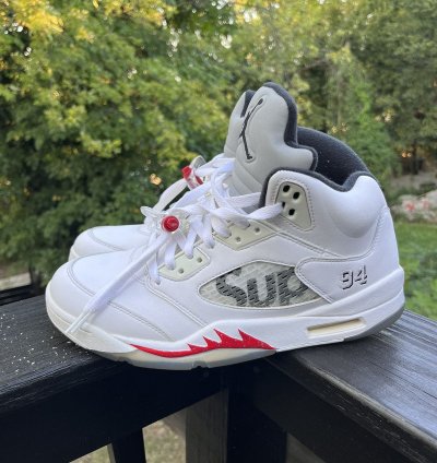 Supreme Jordan 5 Sz 9 5