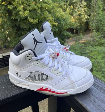 Supreme Jordan 5 Sz 9 5