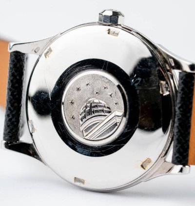 Omega Constellation Vintage Omega Constellation In 18k White Gold With White Pie-pan Dial 14381 2 From 1959