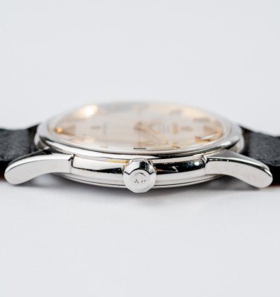 Omega Constellation Vintage Omega Constellation In 18k White Gold With White Pie-pan Dial 14381 2 From 1959