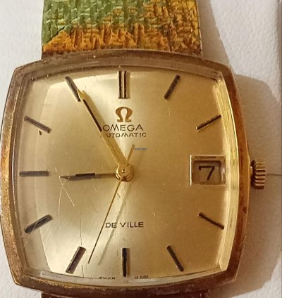 Omega De Ville 18k Solid Gold Unique Condition 9 8 10
