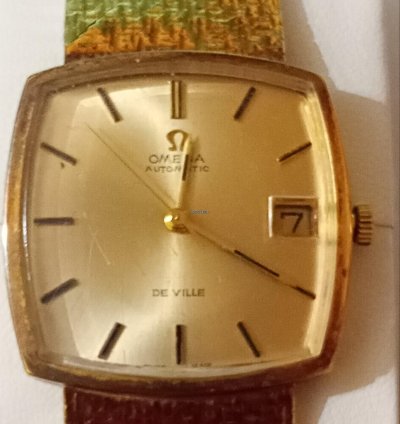 Omega De Ville 18k Solid Gold Unique Condition 9 8 10
