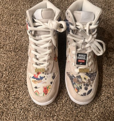 Supreme Nike Sb Dunk Hi