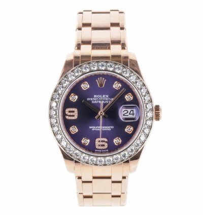 Rolex Lady-datejust Pearlmaster Aubergine