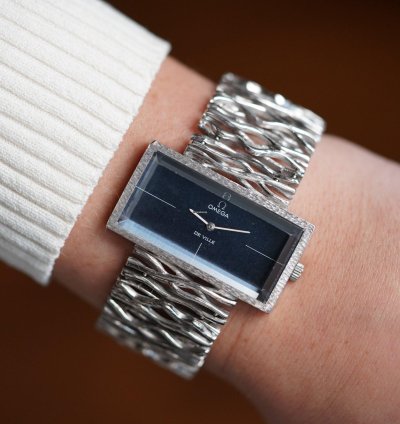 Omega De Ville Andrew Grima Inspired Model In 18k White Gold