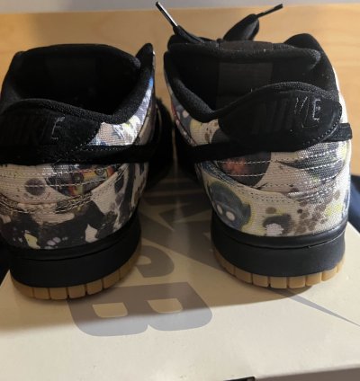 Supreme Nike Sb Dunk Low Og Qs - Rammellzee