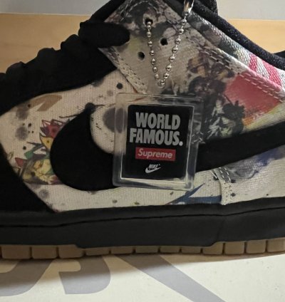 Supreme Nike Sb Dunk Low Og Qs - Rammellzee