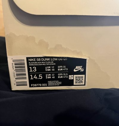 Supreme Nike Sb Dunk Low Og Qs - Rammellzee