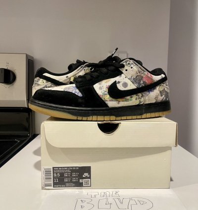 Supreme Nike Sb Dunk Low Og Qs Rammellzee