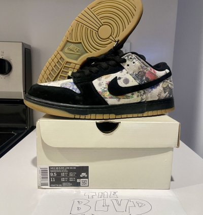 Supreme Nike Sb Dunk Low Og Qs Rammellzee
