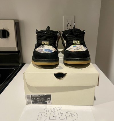 Supreme Nike Sb Dunk Low Og Qs Rammellzee
