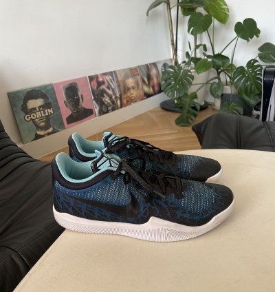 Nike Kobe Mamba Rage Blue Nebula Low Sneakers Basketball