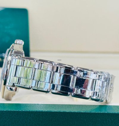 Rolex Lady-datejust Pearlmaster White Gold 81209 Factory Goldust Dream Mop Diamond Dial Unworn