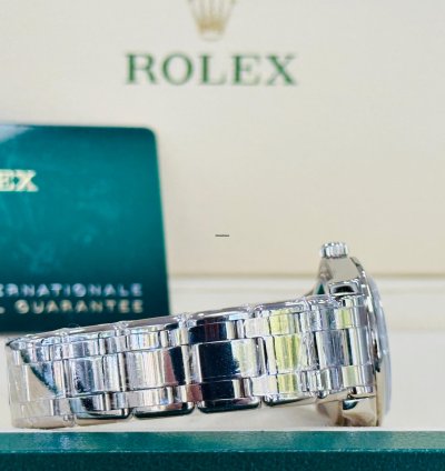 Rolex Lady-datejust Pearlmaster White Gold 81209 Factory Goldust Dream Mop Diamond Dial Unworn