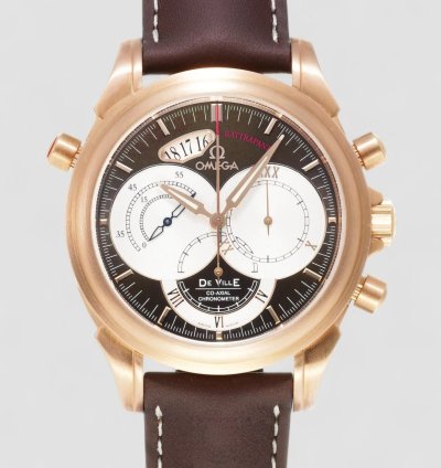 Omega De Ville Co-axial 41 Chronoscope Rattrapante Red Gold