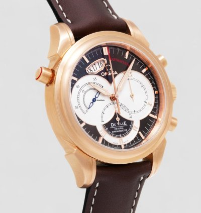 Omega De Ville Co-axial 41 Chronoscope Rattrapante Red Gold