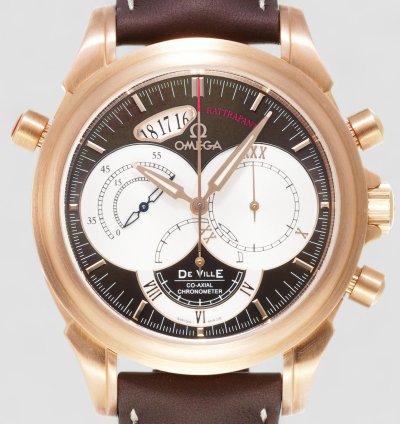 Omega De Ville Co-axial 41 Chronoscope Rattrapante Red Gold