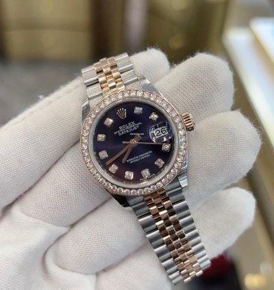 Rolex Lady-datejust Purple Jub