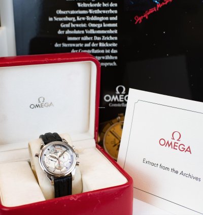 Omega De Ville Co-axial 41mm Platinum