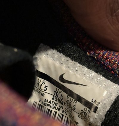 Nike Kobe Nxt 360 Black Multi Color 2 0