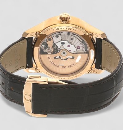 Omega De Ville Co-axial Brown Dial Men Watch