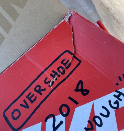 Tom Sachs Mars Yard Overshoe