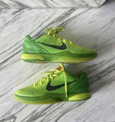 Nike Kobe Protro 6 Grinch - Size 12