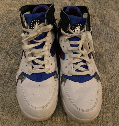 Air Flight Huarache Prm Qs White Lyon Blue
