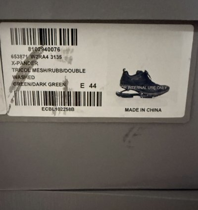 Balenciaga -pander Sneaker Dark Green 44