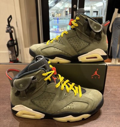 Travis Scoot Jordan 6 High Green