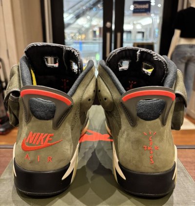 Travis Scoot Jordan 6 High Green