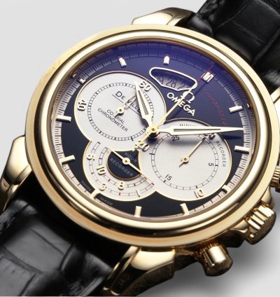 Omega De Ville Co-axial Chronoscope Rose Gold