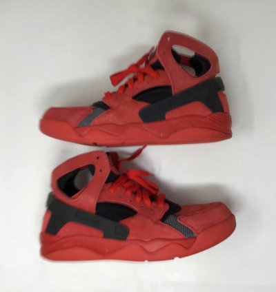Air Flight Huarache University Red Black