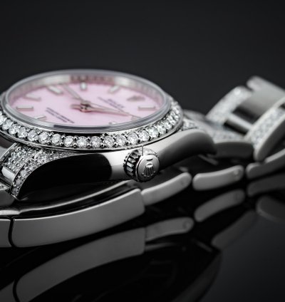 Rolex Oyster Perpetual 31 Iced Candy Pink