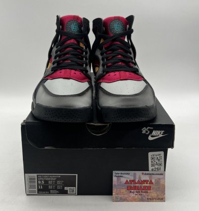 Air Flight Hurarache Air Brush Bordeaux