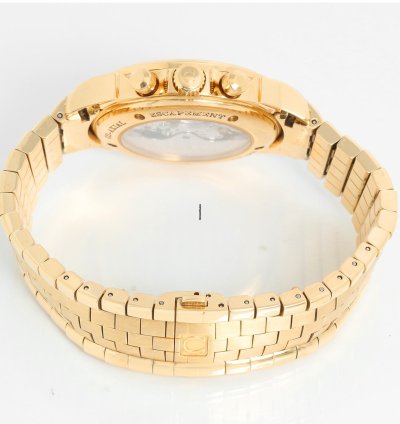 Omega De Ville Co-axial Men Yellow Gold Co-axial Chronograph Men Watch 4141 30 00