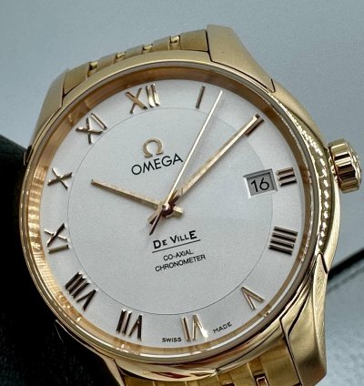 Omega De Ville Co-axial Red Gold Co-axial 18k Rose Gold Chronometer 431 50 41 21 02 001
