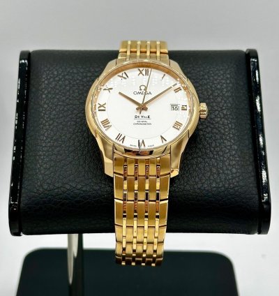 Omega De Ville Co-axial Red Gold Co-axial 18k Rose Gold Chronometer 431 50 41 21 02 001