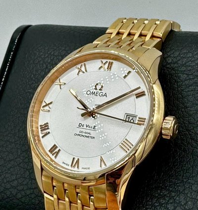 Omega De Ville Co-axial Red Gold Co-axial 18k Rose Gold Chronometer 431 50 41 21 02 001