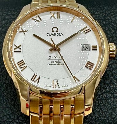 Omega De Ville Co-axial Red Gold Co-axial 18k Rose Gold Chronometer 431 50 41 21 02 001