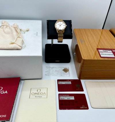 Omega De Ville Co-axial Red Gold Co-axial 18k Rose Gold Chronometer 431 50 41 21 02 001
